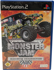 Monster Jam Maximum Destruction (akzeptabel) - PS2 Spiel - Zustand Akzeptabel