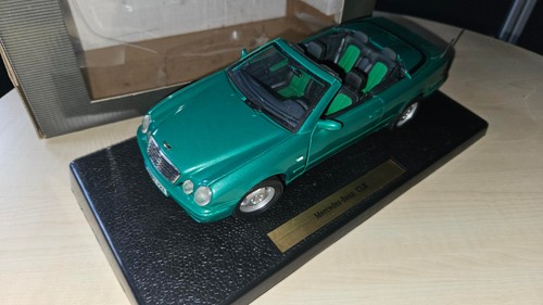 Mercedes clk grün ovp - mercedes, 1:18