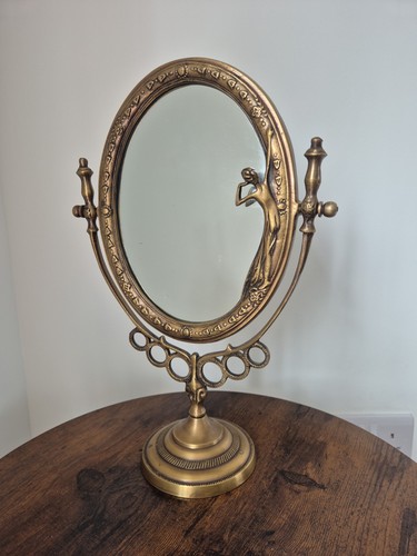Vintage messing jugendstil - messing,
