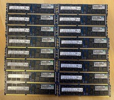 16x 16GB 256GB DDR3 ECC 1333MHz RAM PC3L-12800R  für HP Dl360p G8  und andere