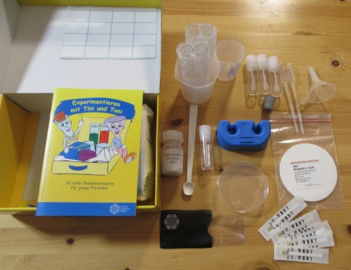 Experimentierkasten chemie - experimentierkasten,