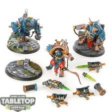 Skaven - 3x Stormfiends - bemalt