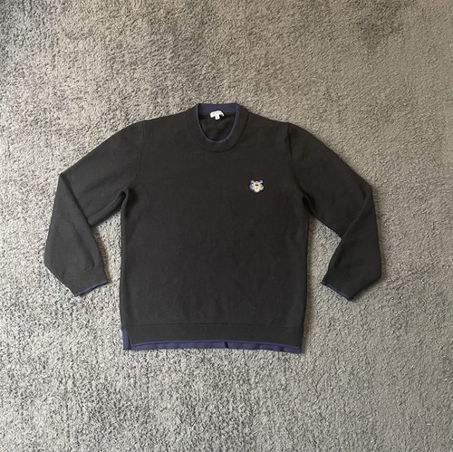 Kenzo pullover schwarz blau - xl,
