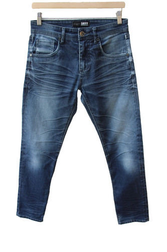 Savvy herren jeans blau - jeans,