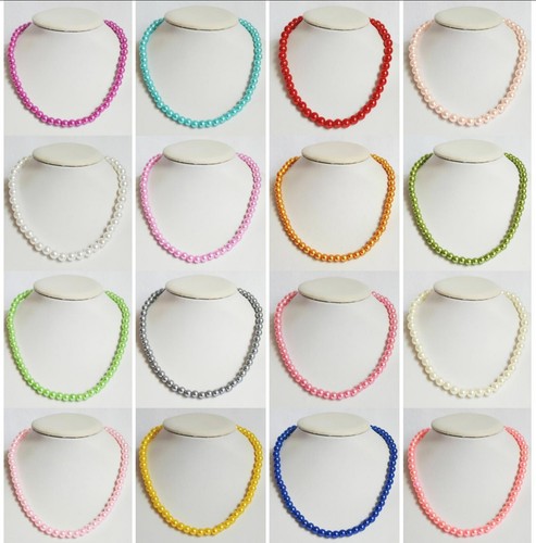 Kunst-Perlen-Hals-Kette