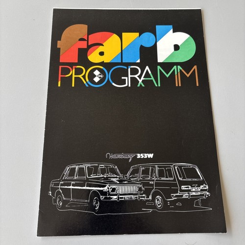 Wartburg 353w original - ,