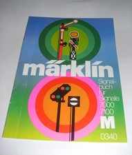 Märklin  0340  Signalbuch für Signale 7000 7100 M