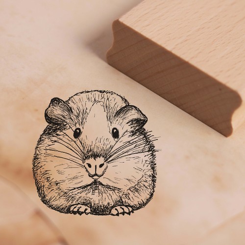 Stempel holzstempel süßes - stempel,