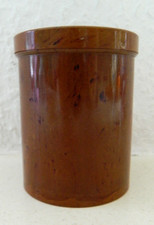 alte Bakelit Dose mit Schraubdeckel D.R.G.M.