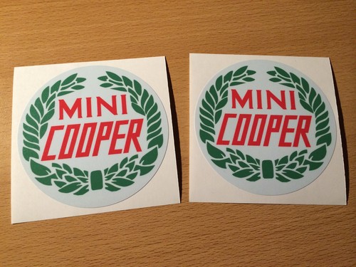 Mini aufkleber sticker - 2x,