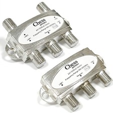 SAT Umschalter DiSEqC Schalter 4/1 Switch 2/1 TV Verteiler LNB 4K Full HD CHESS