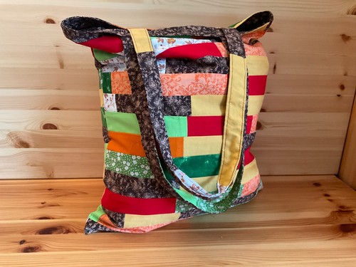 Wende stoffbeutel patchwork - wende-stoffbeutel,