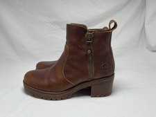 Panama Jack Damen Stiefeln Stiefelette Boots Pauline B 37 Braun Reißverschluss