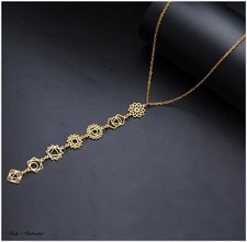 Damen Halskette Yoga Chakra