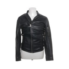 Tiger of Sweden Jeans, Lederjacke, Herren, Größe: S, Schwarz, Einfarbig #as2