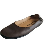 Haflinger  Damen Leder Halbschuhe Slipper Ballerinas  Gr. 38 Braun 