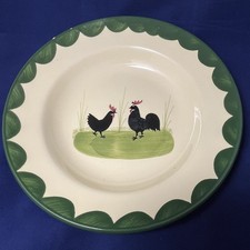 Zeller Keramik-Hahn und Henne