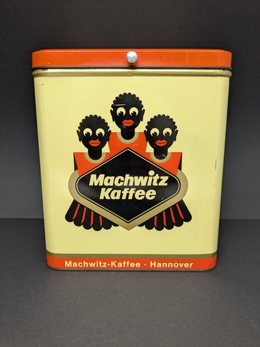 Blechdose machwitz kaffee - blechdose,
