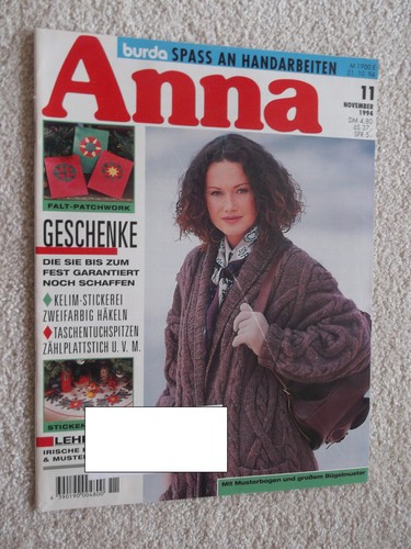 Anna burda spass an - anna;,