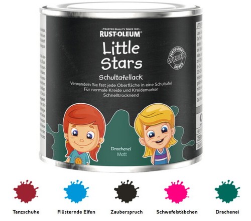 Little stars schultafellack - stars,
