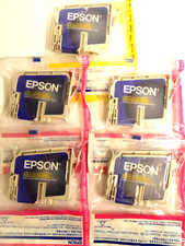 4 x Original Epson T0333 Magenta & 1 x  T0334 Yellow Epson Stylus Photo 950, 960