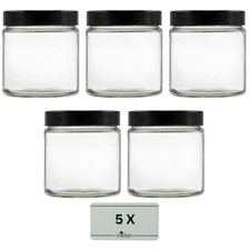 5x Glastiegel 60 ml Tiegel