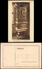 Ansichtskarte Altona-Hamburg Museum - Schrank aus der Wohnstube 1922