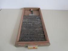 Bleisatz Buchdruck Handsatz