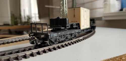 Märklin 4618 tiefladewagen - märklin,