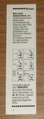 Seltene werbung wilde - werbung, w+s