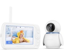 Babyphone, 5’HD Video Babyphone mit 1080P Kamera 2 Kameras Proscenic BM300