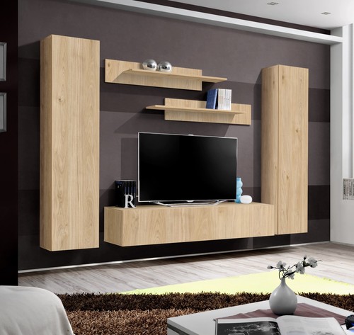 Anbauwand wohnwand fly - wohnwand, a
