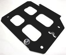 Batteriehalterung Motorraum aus ALU schwarz für Lancia Delta Integrale & EVO&4WD