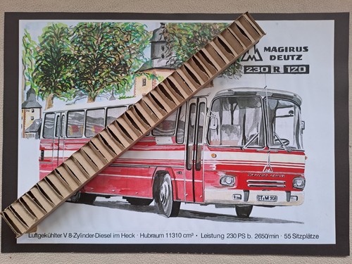 Reise omnibus magirus deutz - magirus,