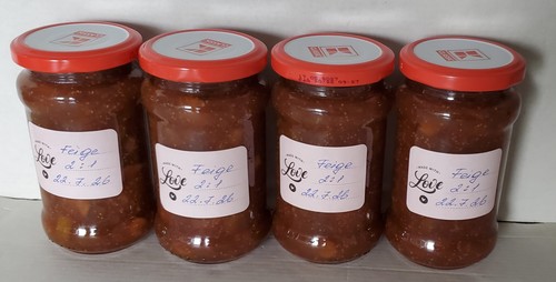 Gläser feigenmarmelade - 4,