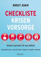 Checkliste Krisenvorsorge