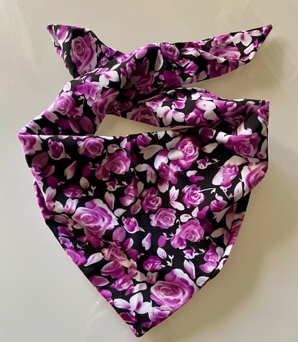 Tuch umhängetuch rosen motiv - umhängetuch,
