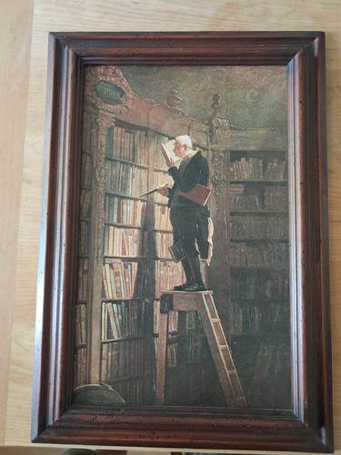 Bild der bücherwurm - "der, bücherwurm"