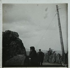 Paar Foto c1910 Platte De