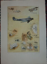 Dieter Portugall, Geschichte der Luftfahrt II, Originalgrafik