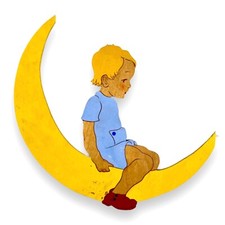 1940er Märchenholzbild