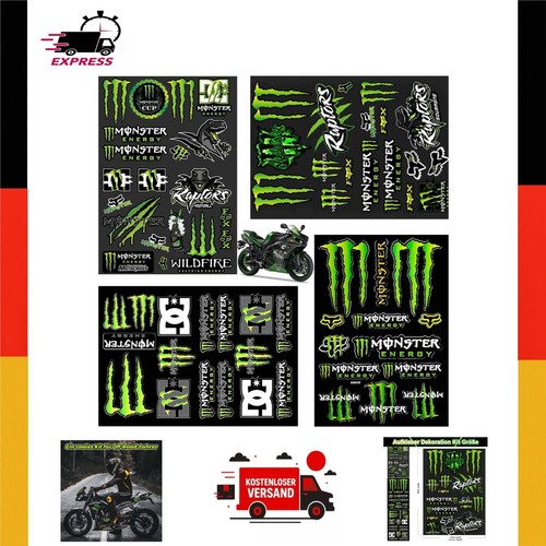 4er set monster - set, energy