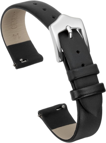 Leder uhrarmband dünn - leder,