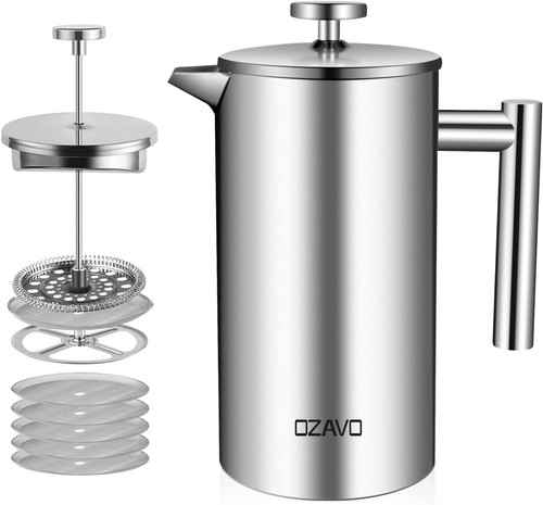 Kaffeebereiter edelstahl - 1l,