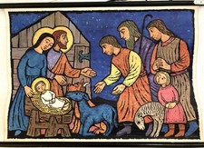 Schulwandkarte: " DIE GEBURT