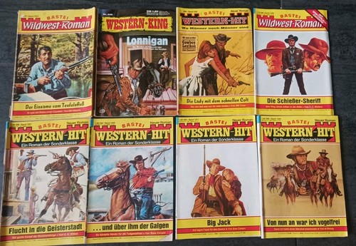 Western romanhefte romane - western,