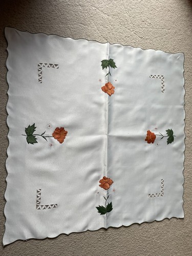 Tischdecke mitteldecke 80x80 - tischdecke,
