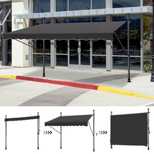 Anthrazit Klemmmarkise Markise