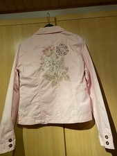 Jeans-Jacke Gr. 42 * rosa mit