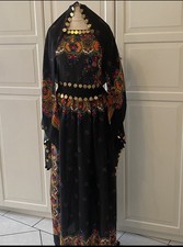 Neu Kurdische Kleid Größe 36 - 40 Schwarz